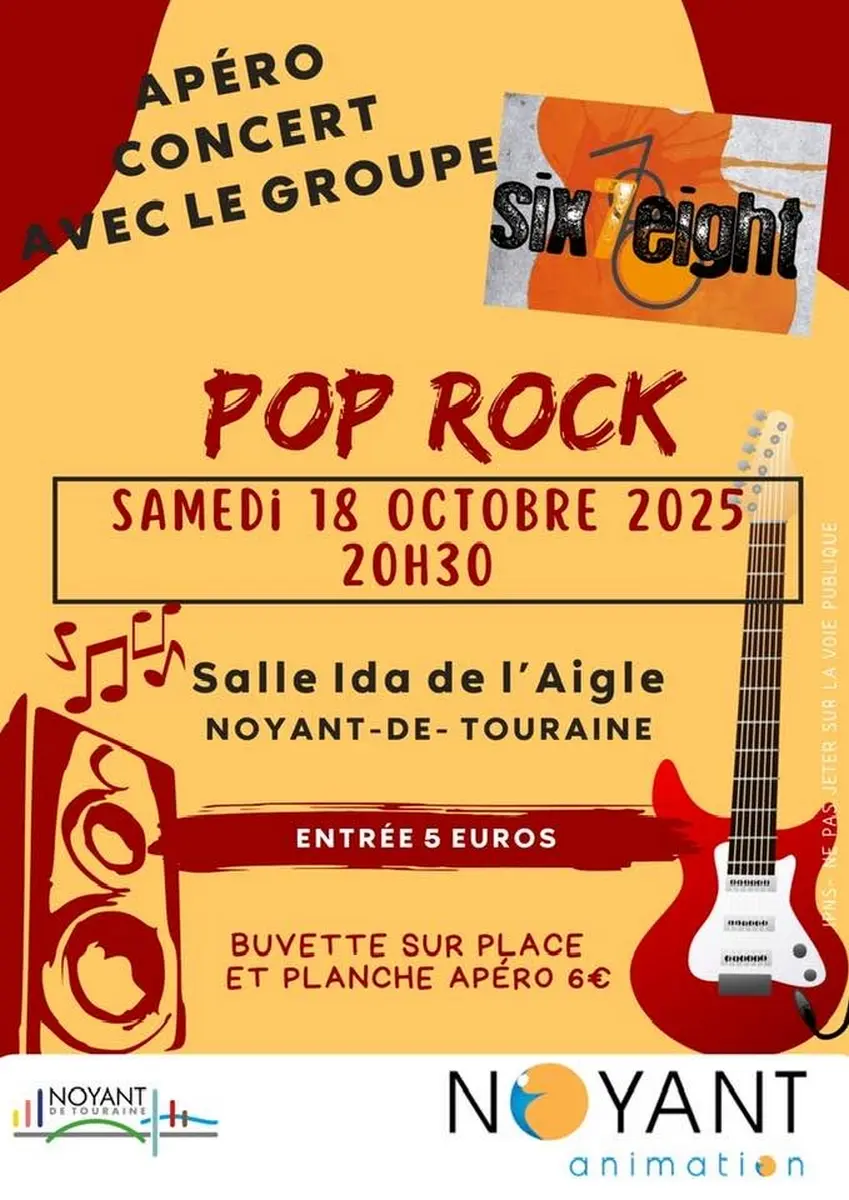 Apéro concert Noyant-de-Touraine 18 octobre 2025