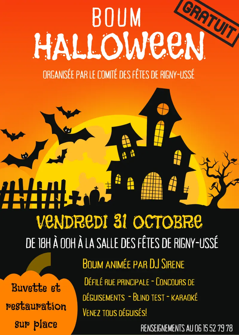 Boum Halloween Rigny