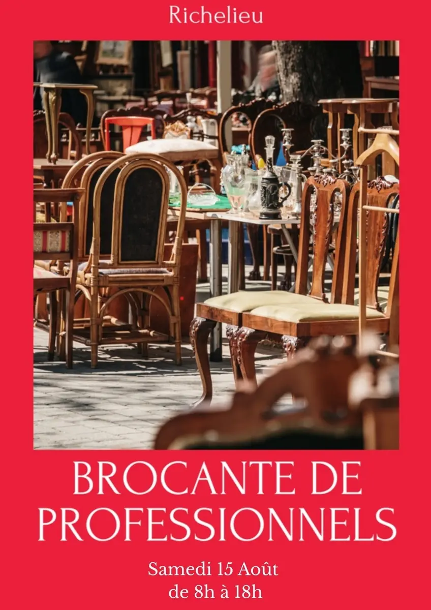 Brocante Richelieu 15 août 2026