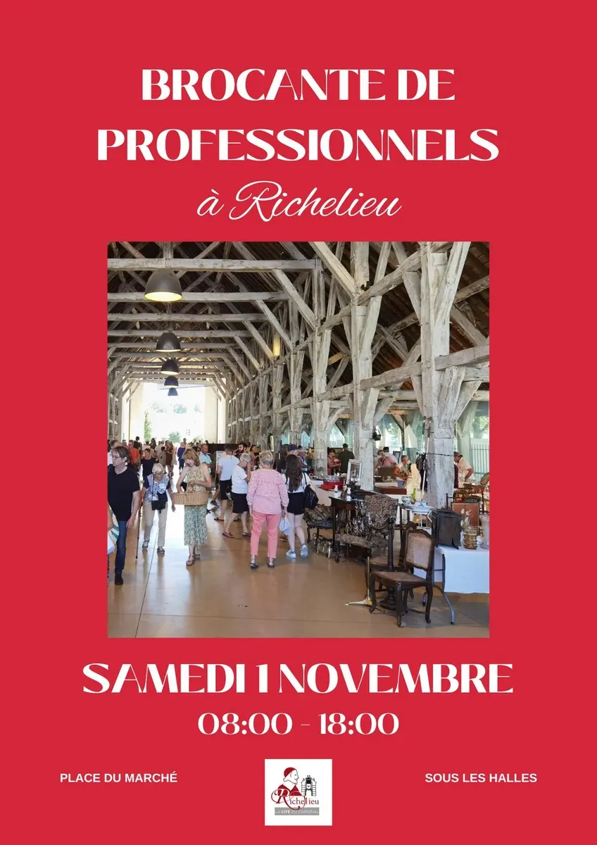 Brocante Richelieu 1er novembre 2025