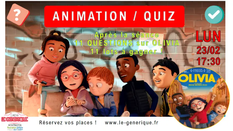 Animation Olivia Le Générique