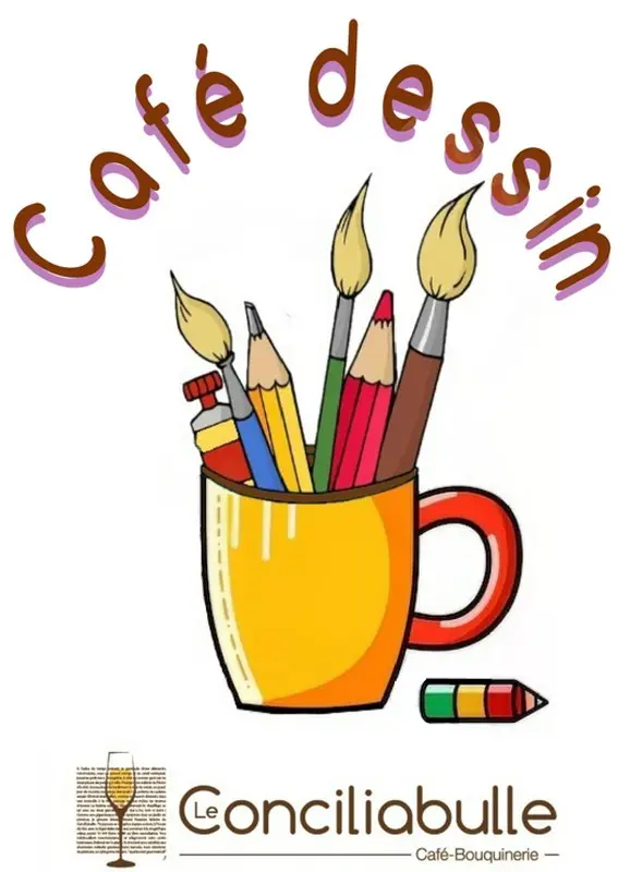 Café dessin Le Conciliabulle