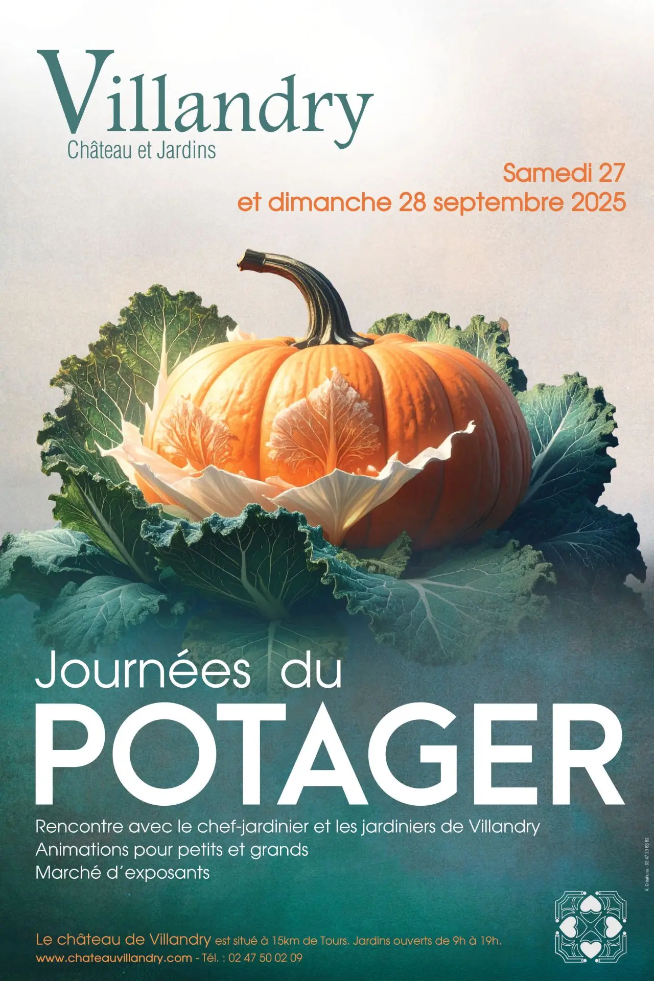Château de Villandry - Journées du Potager 27-28 sept 2025_