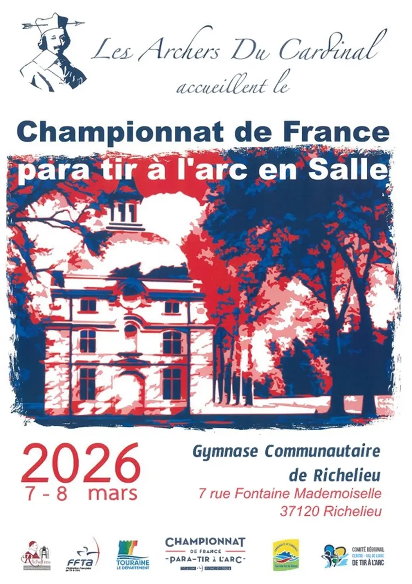 Championnat para tir à l'arc Richelieu 7 et 8 mars 2026