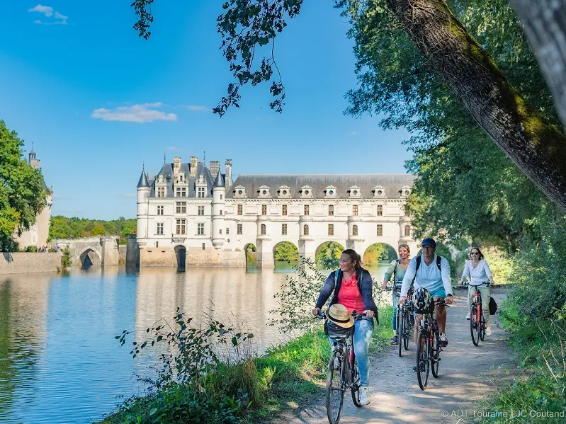 La voie royale : boucle vélo n°47. Amboise, Bléré, Chenonceau...