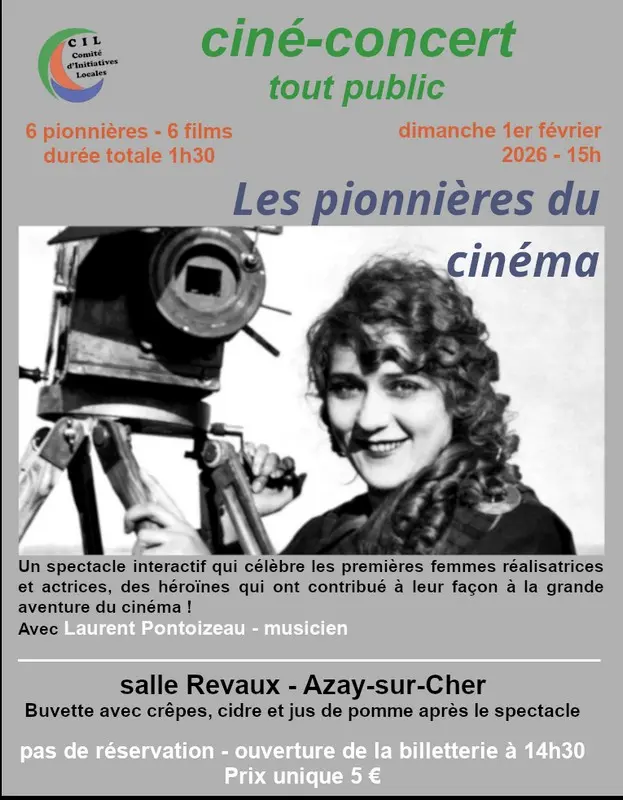 Ciné concert Azay-sur-Cher