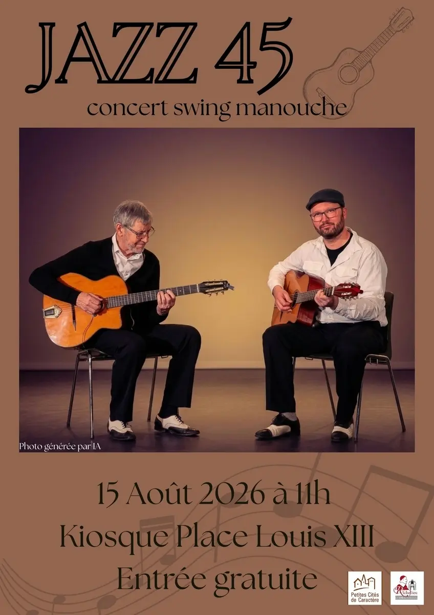 Concert Kiosque Richelieu 15 août 2026