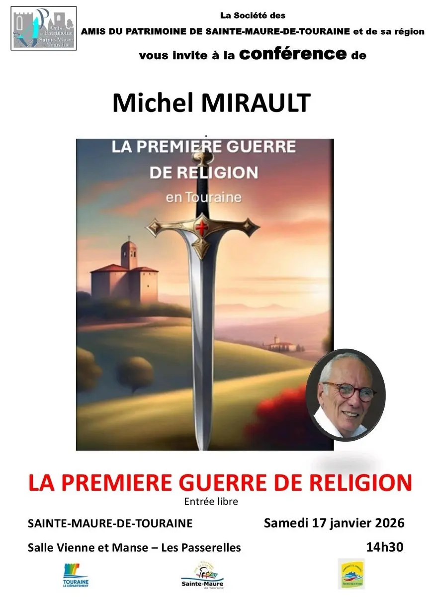 Conférence Michel Mirault Sainte-Maure 17 janvier 2026