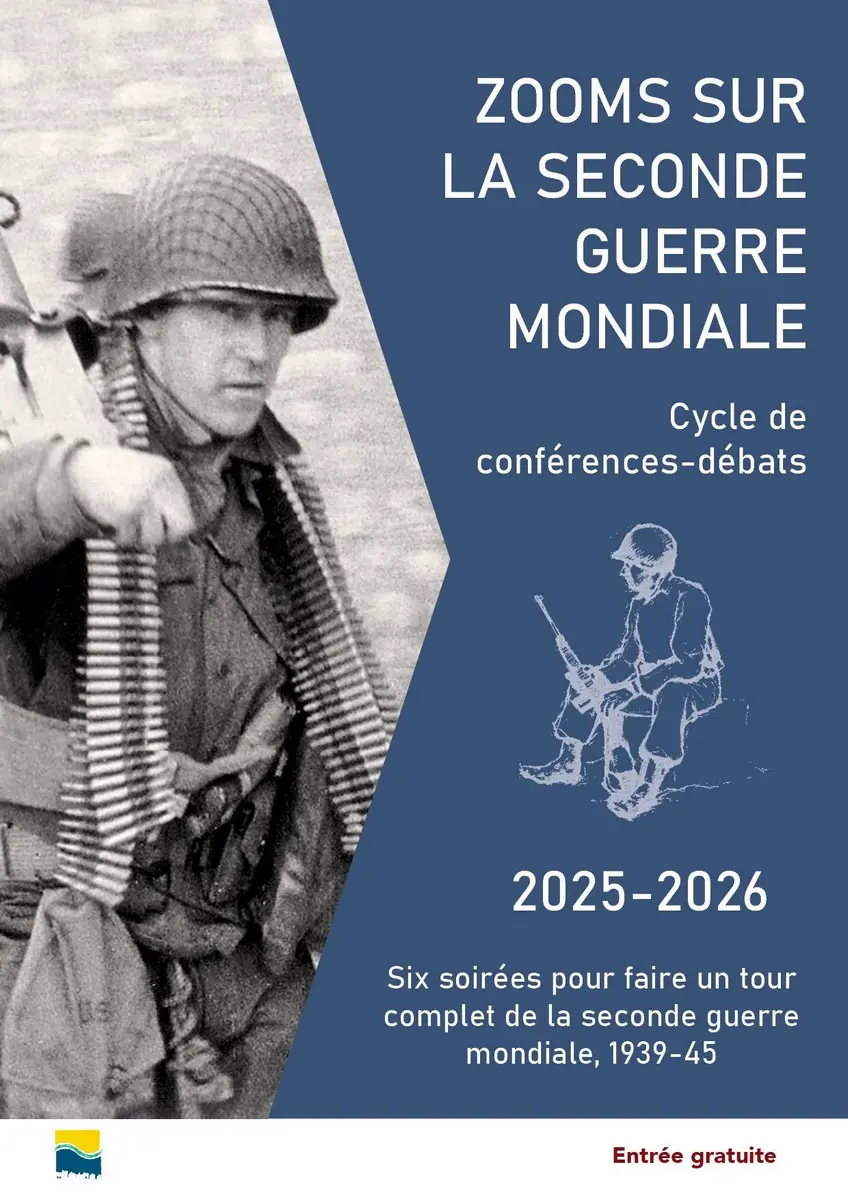 Conférences débats Seconde Guerre mondiale Saint-Epain décembre 2025 à avril 2026