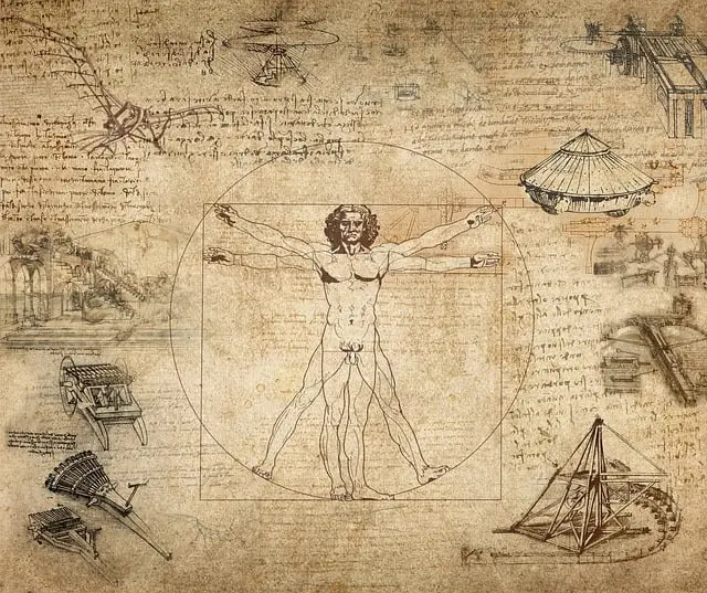 Croquis Léonard de Vinci _ Pixabay