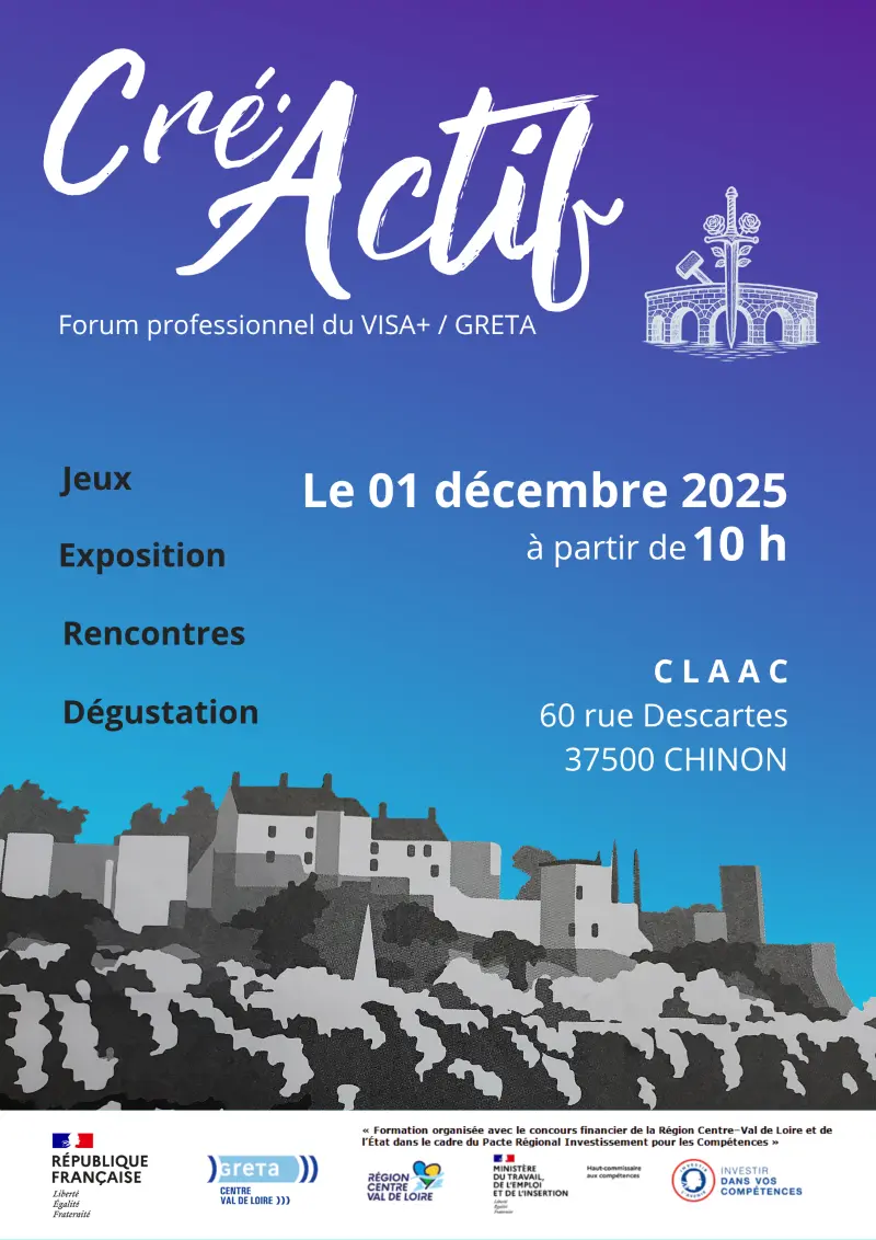 Cré’Actif affiche