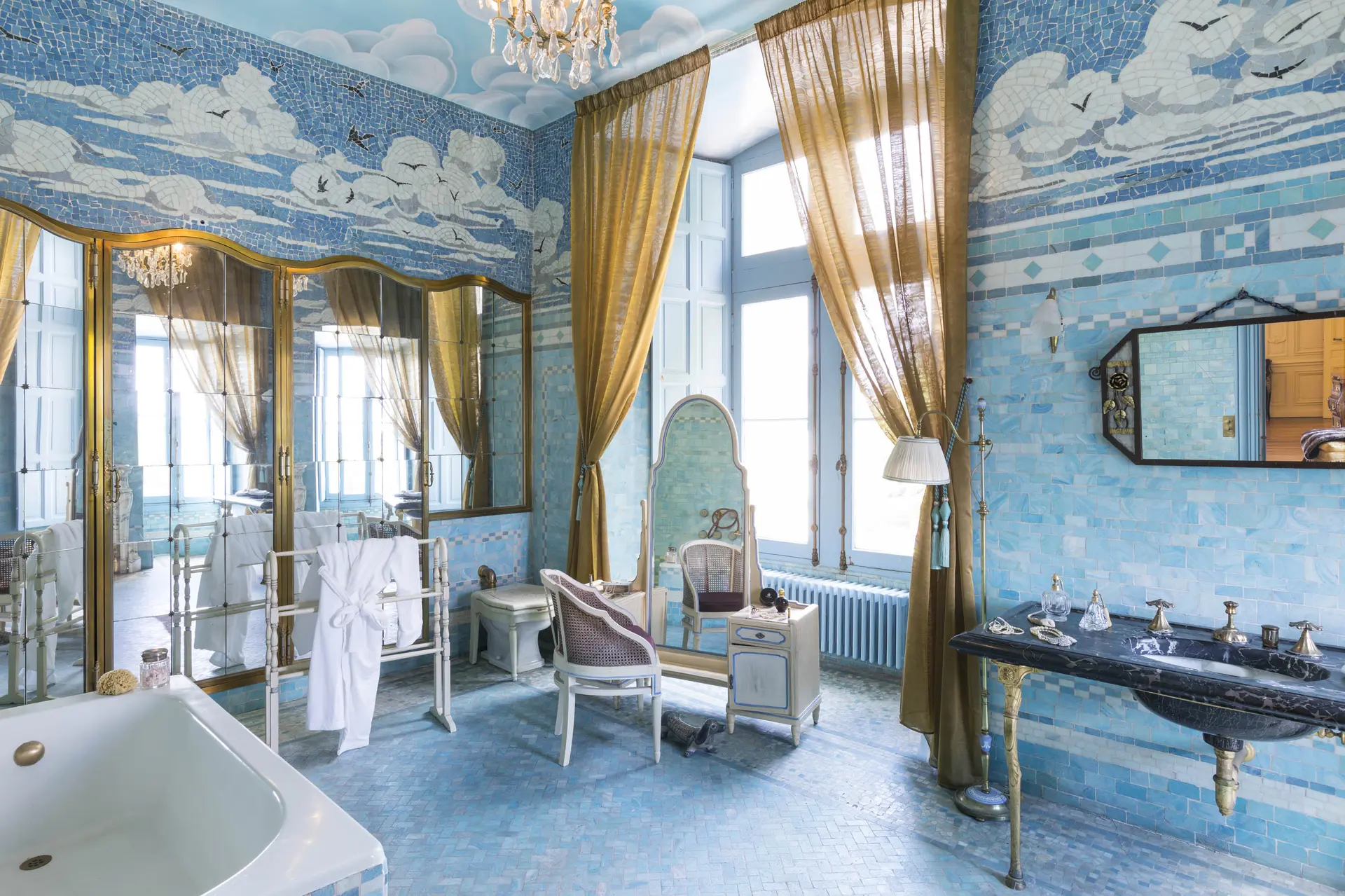 Salle de bain_Domaine de Candé