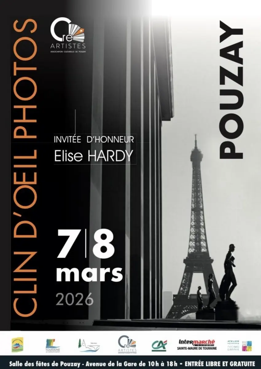 Expo Cré’Artistes Pouzay 7 et 8 mars 2026