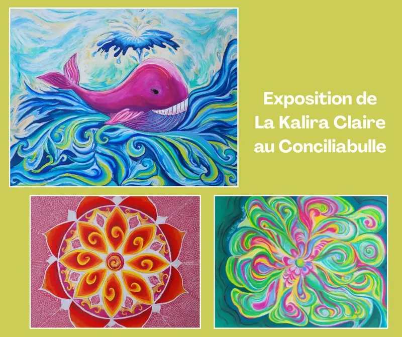 Expo La Kalira Claire au Conciliabulle Montlouis