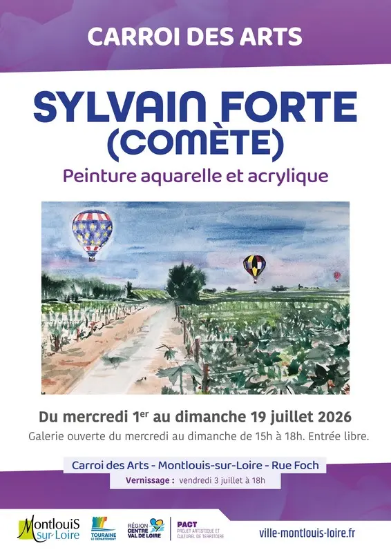 Expo Sylvain Forte - Comète