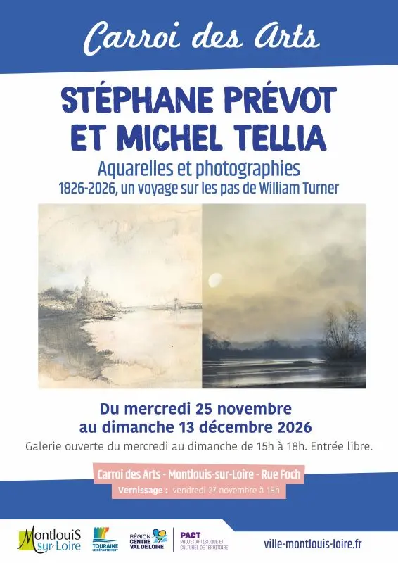 Exposition Carroi des Arts Stéphane Prévot et Michel Tellia