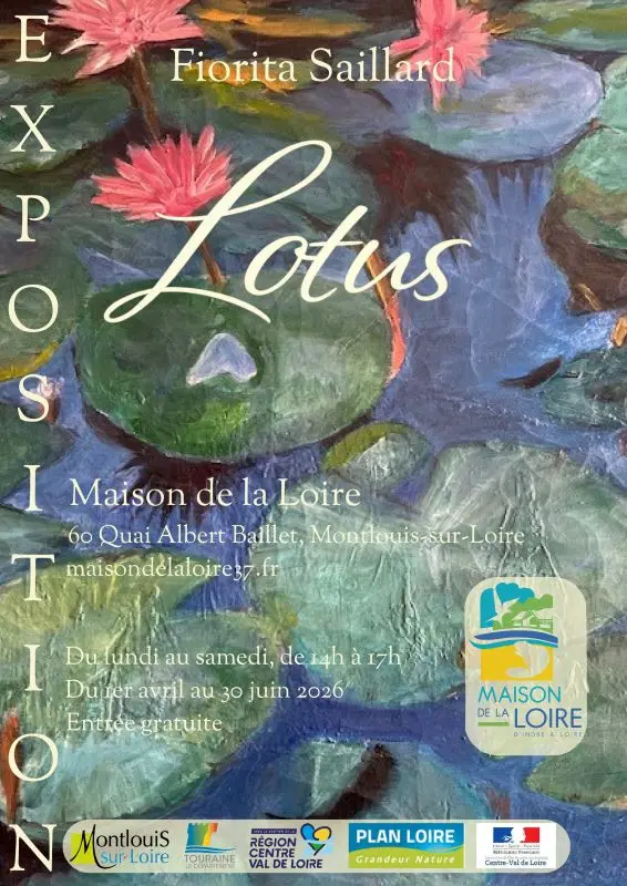 Exposition Lotus Maison de la Loire Montlouis