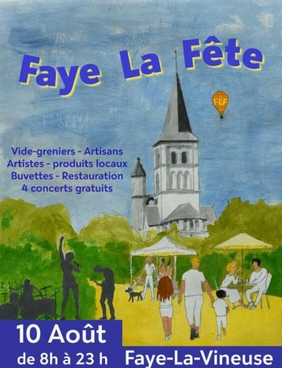 Faye la Fête 10 août 2025