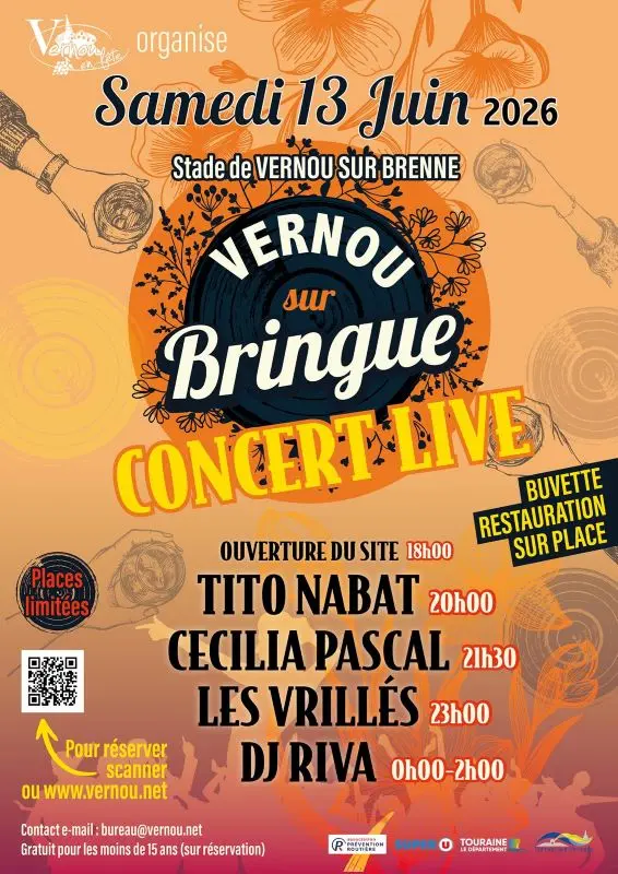 Festival de musique Vernou sur Bringue