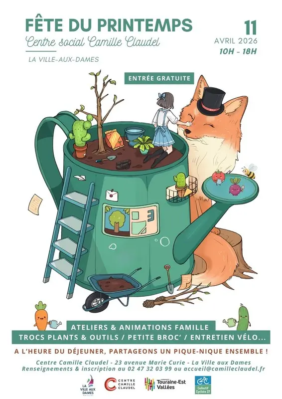 Fête du printemps CS Camille Claudel La Ville-aux-Dames