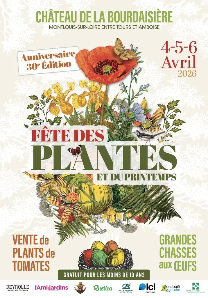 Fête des Plantes et du Printemps Château de la Bourdaisière