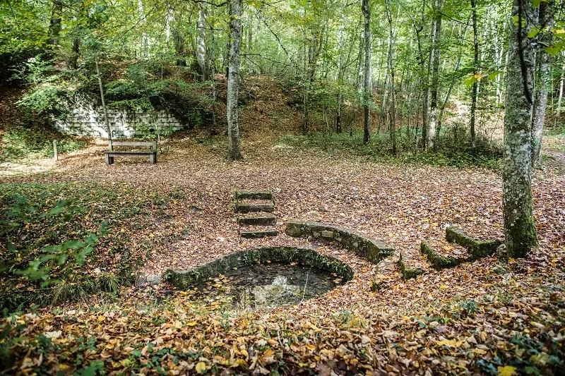 Fontaine d'Orfonds, Moyen-Âge