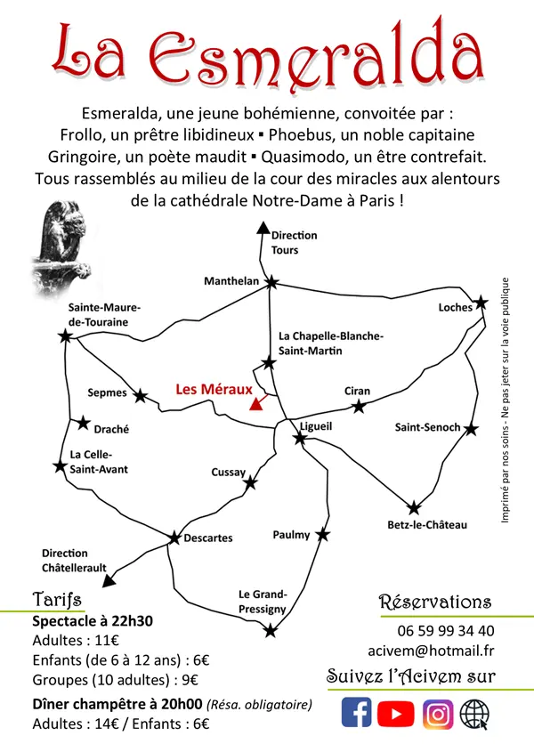 Affiche - La Esmaralda