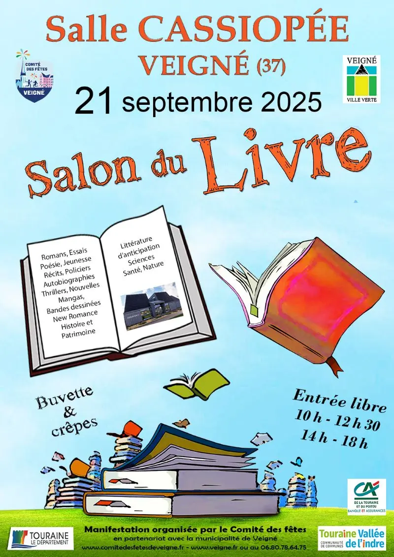 Flyers salon du livre 2025