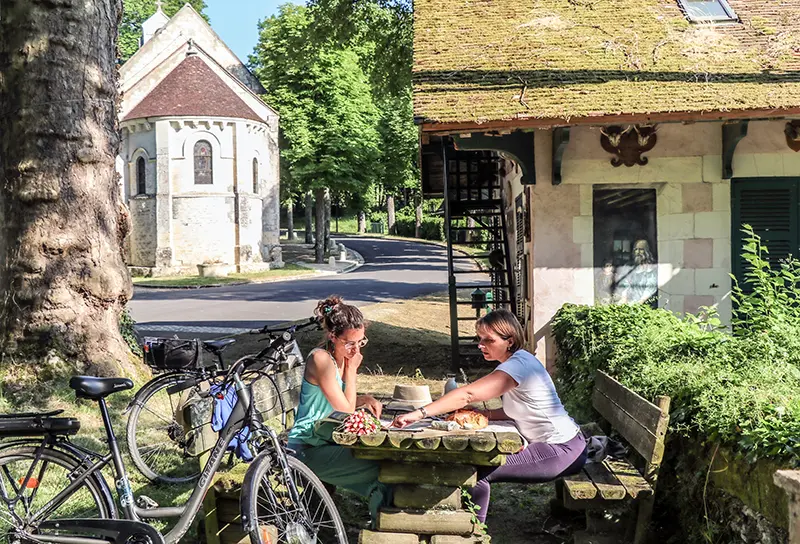 Liaison Vélo La Tangente Gourmande - Pique-nique à Chanceaux-près-Loches