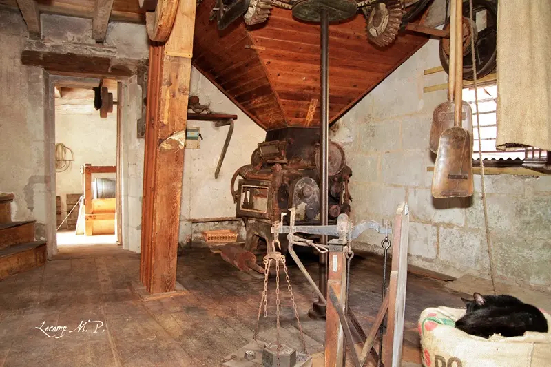 Moulin Vue intérieure