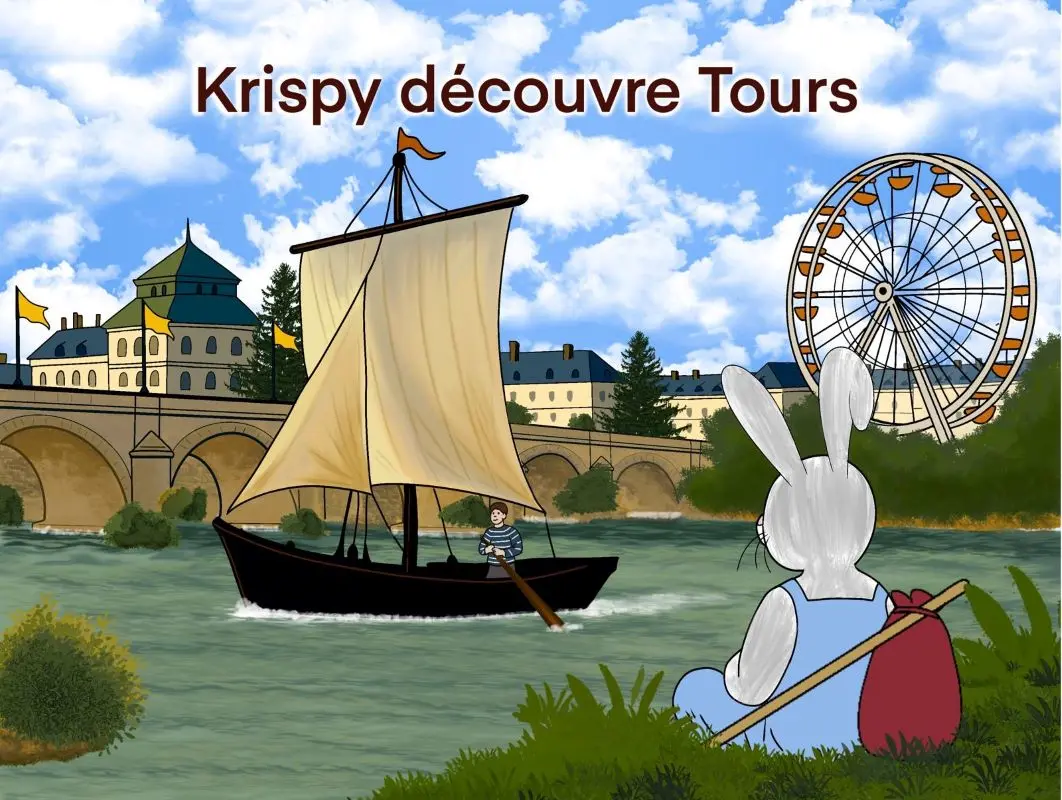Krispy découvre Tours - Les Mots de Martine