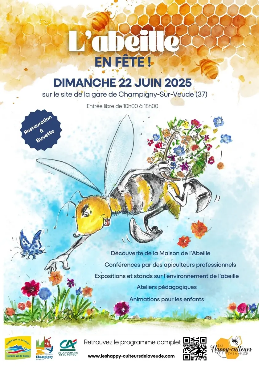 L'abeille en fête Champigny-sur-Veude 22 juin 2025