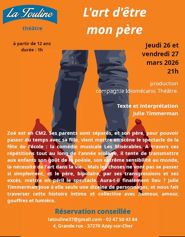 L'art d'être mon père la Touline