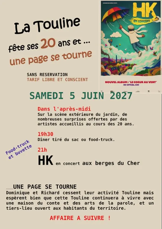 La Touline fête ses 20 ans Azay