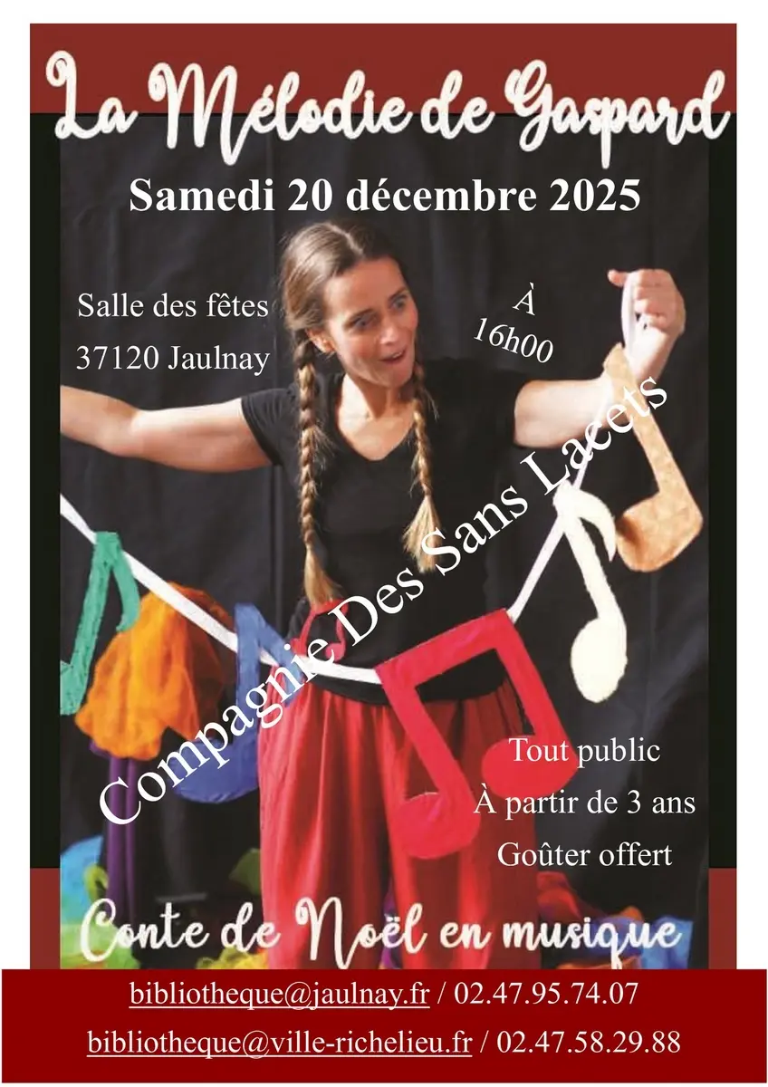 La Mélodie de Gaspard Conte de Noël Jaulnay 20 décembre 2025