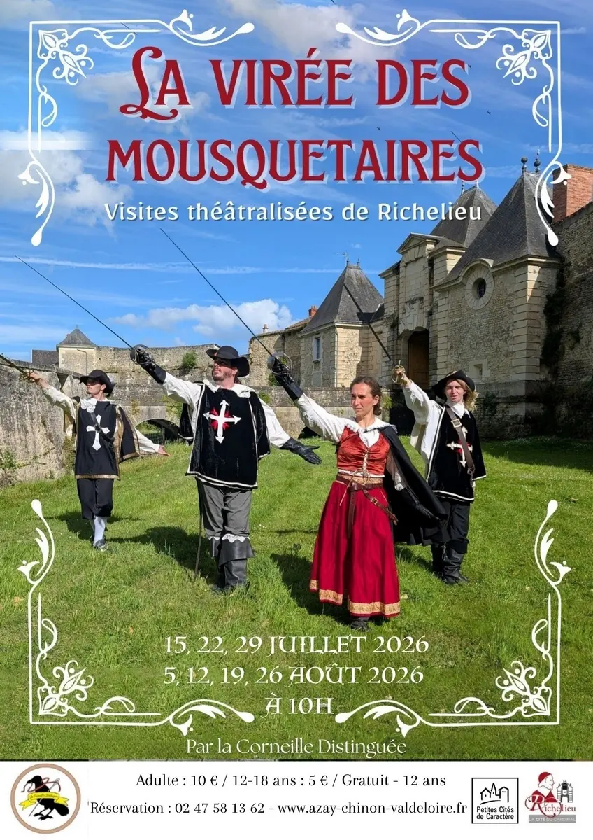 La Virée des Mousquetaires Richelieu été 2026