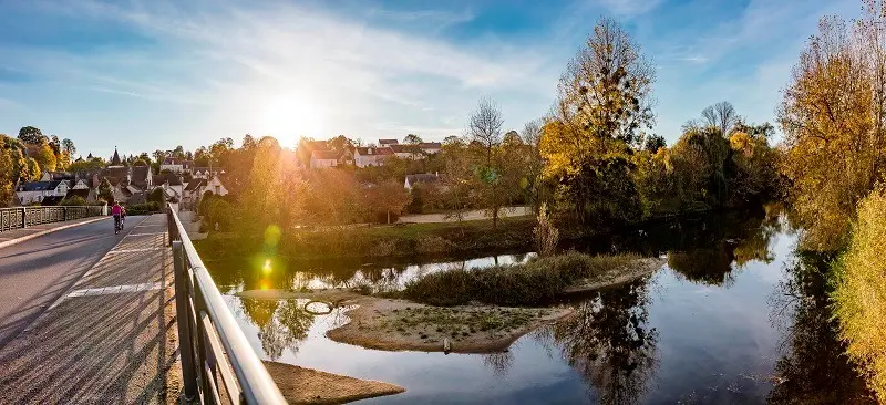 La confluence à Azay-sur-Indre