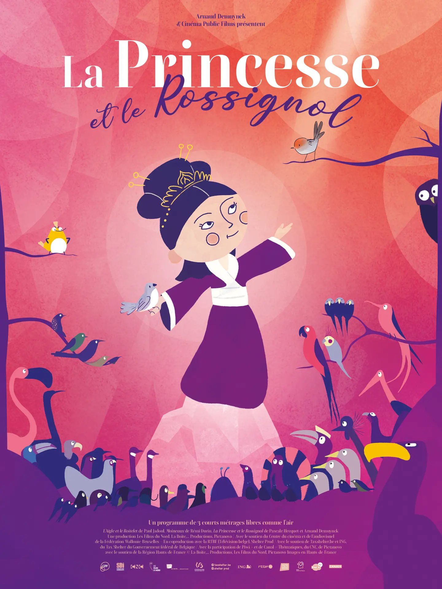 La princesse et le rossignol (affiche)