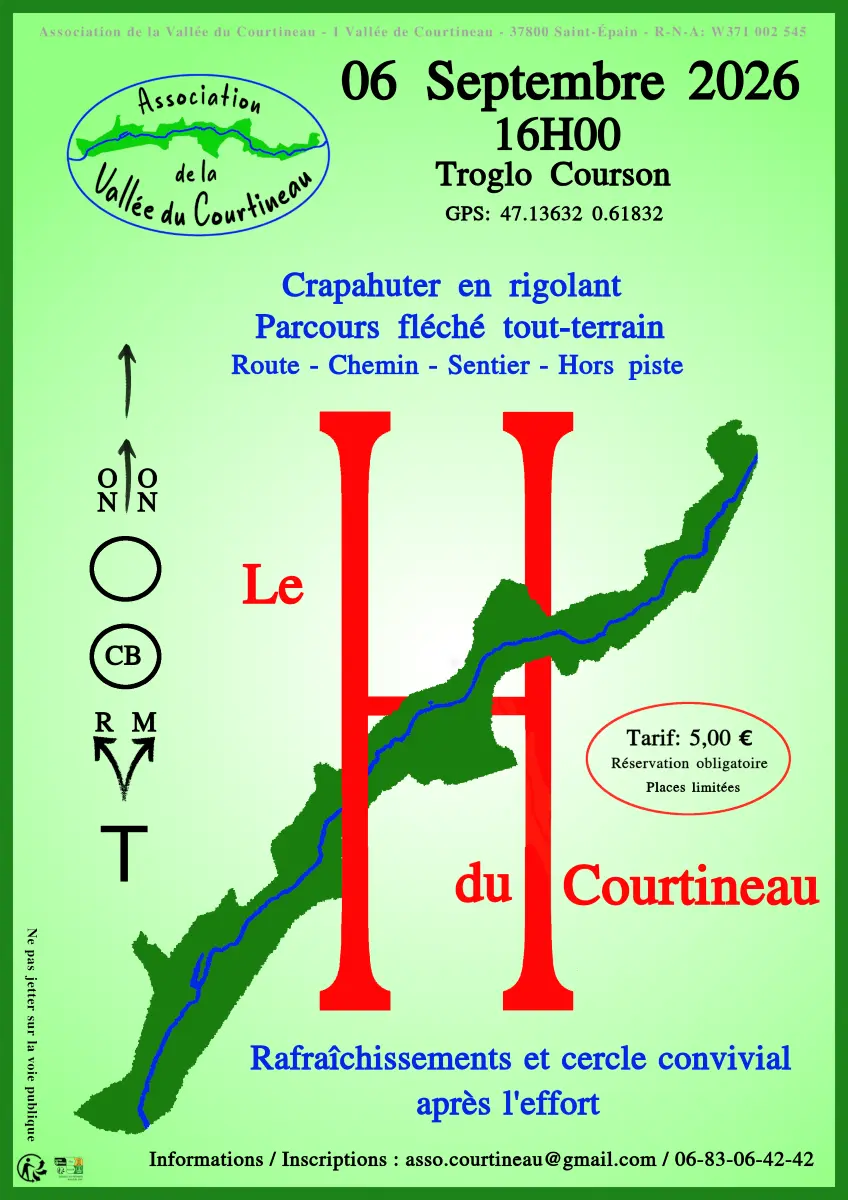 Le H du Courtineau Saint-Epain 6 septembre 2026