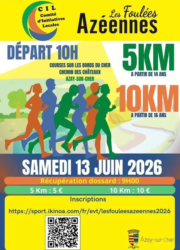 Les Foulées Azéennes Azau-sur-Cher