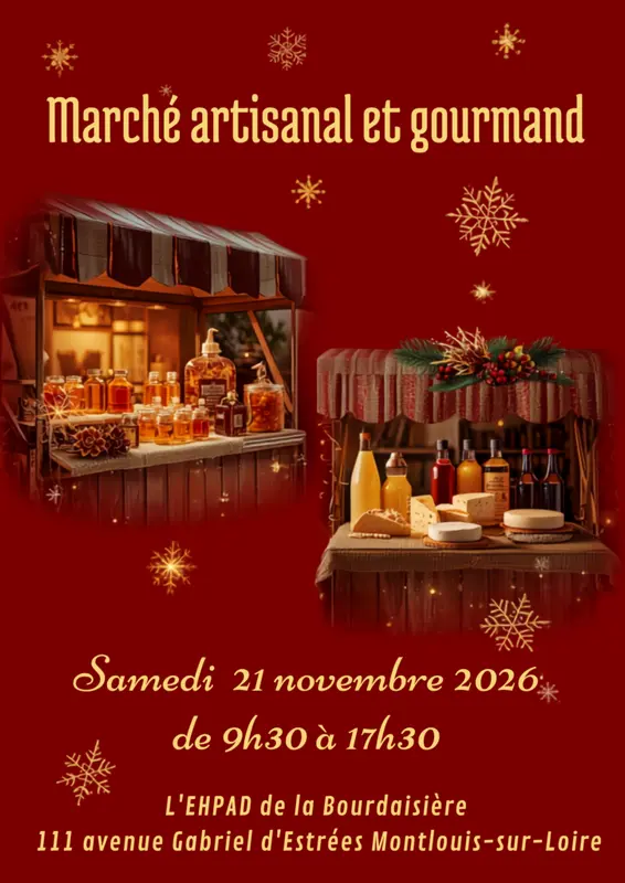 Marché artisanal et gourmand Montlouis-sur-Loire
