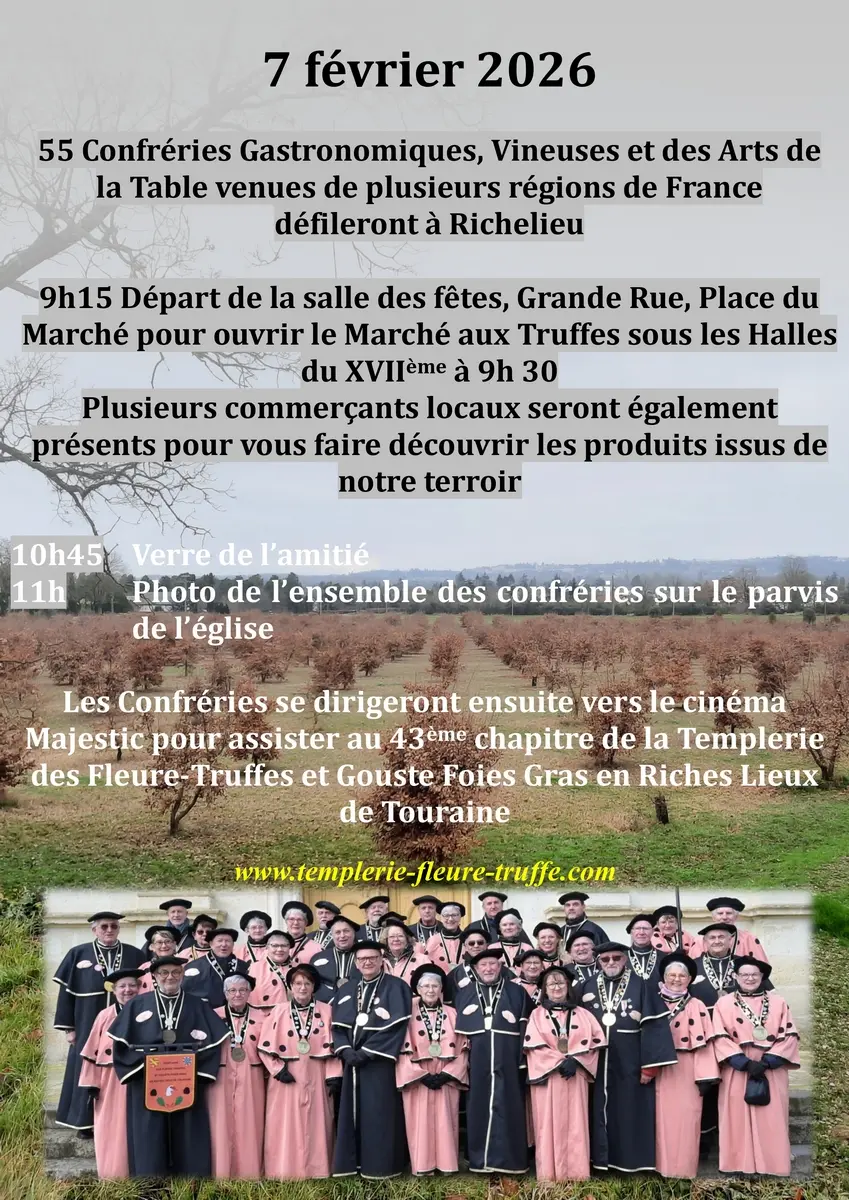 Marché aux Truffes Richelieu 7 février 2026