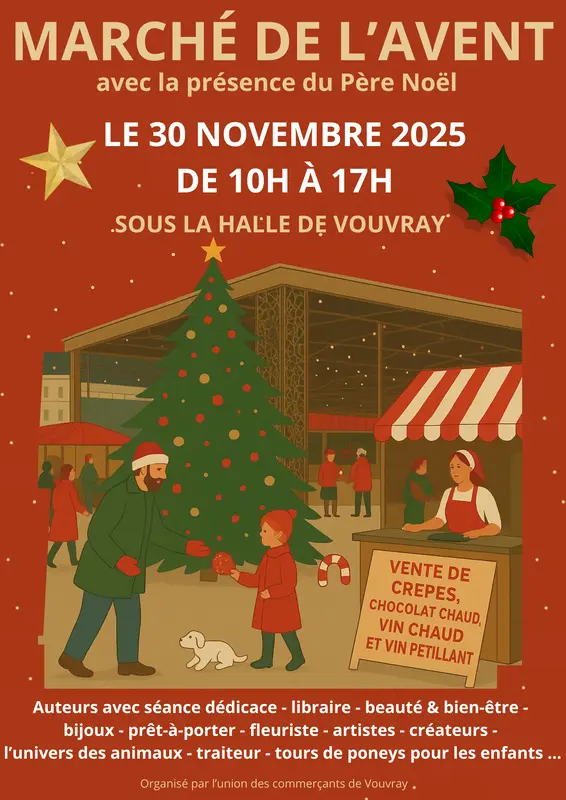 Marché de l'Avent à Vouvray
