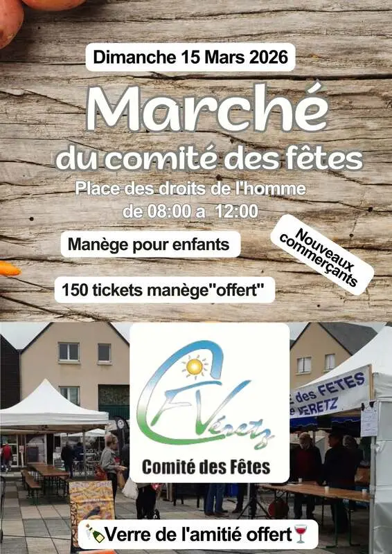 Marché du comité des fêtes Véretz (1)
