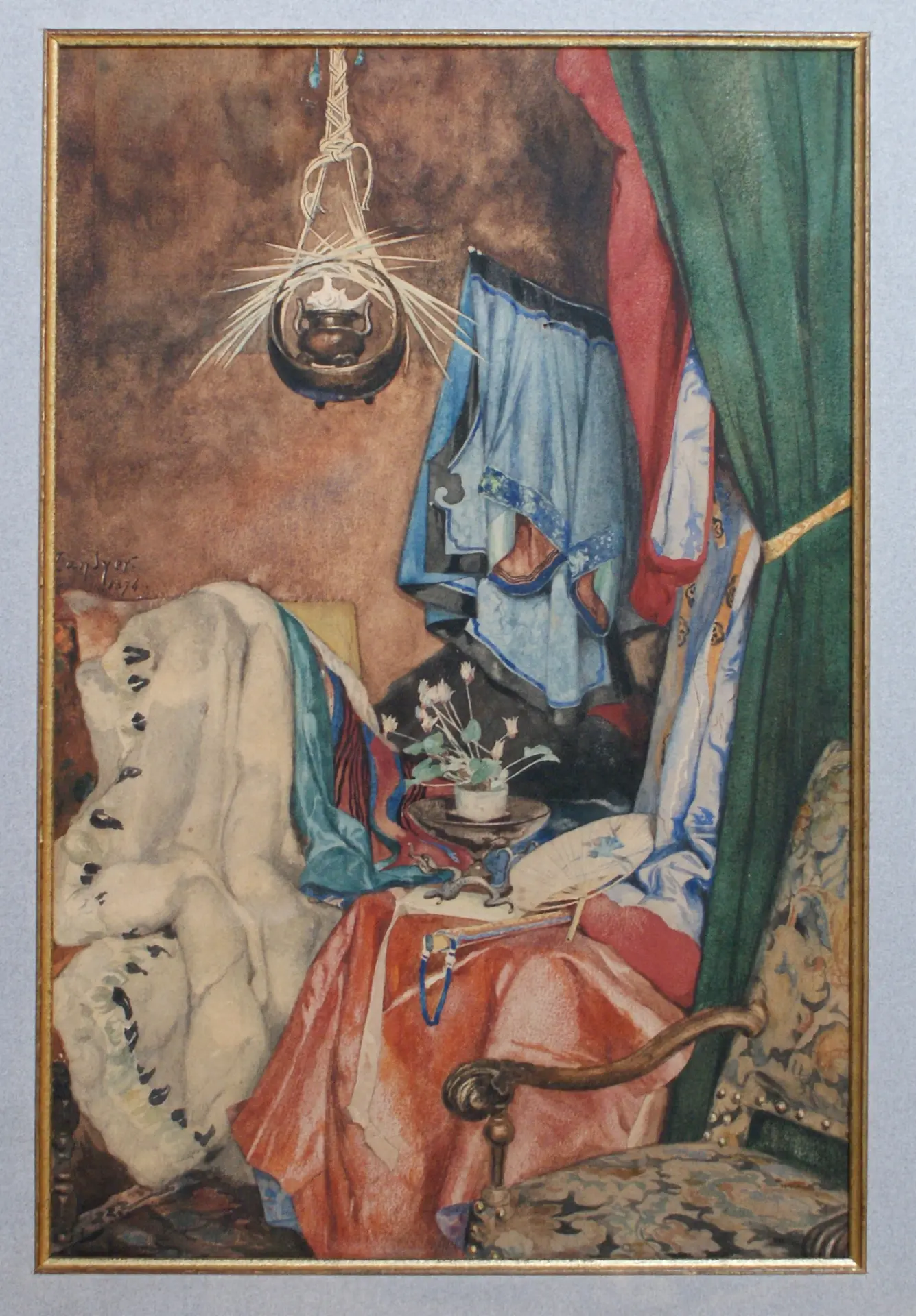 Nature morte, un coin de mon atelier - Emmanuel Lansyer