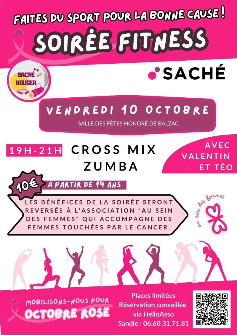 OCTOBRE ROSE_Soirée fitness