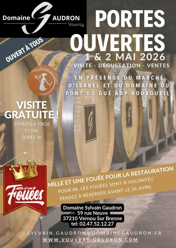 Portes ouvertes au Domaine Gaudron Vernou