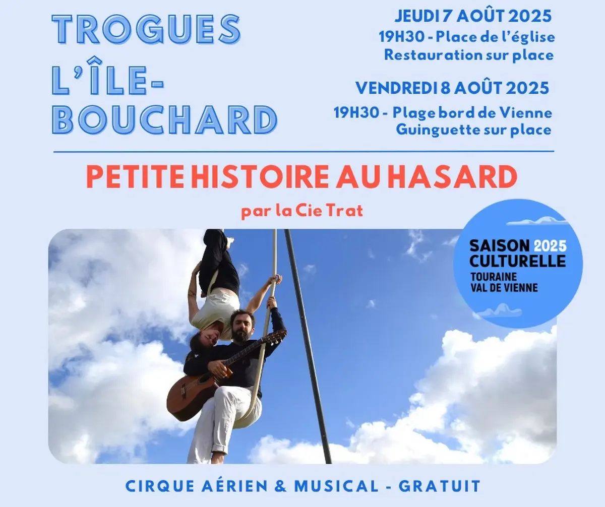 Petite histoire au hasard CC TVV Trogues et L'Ile-Bouchard août 2025