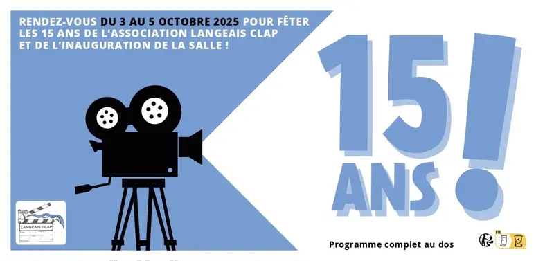 Programme 15 ans Langeais