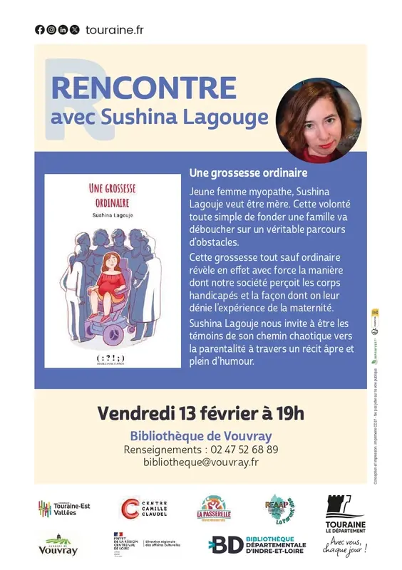 Rencontre à la bibliothèque de Vouvray